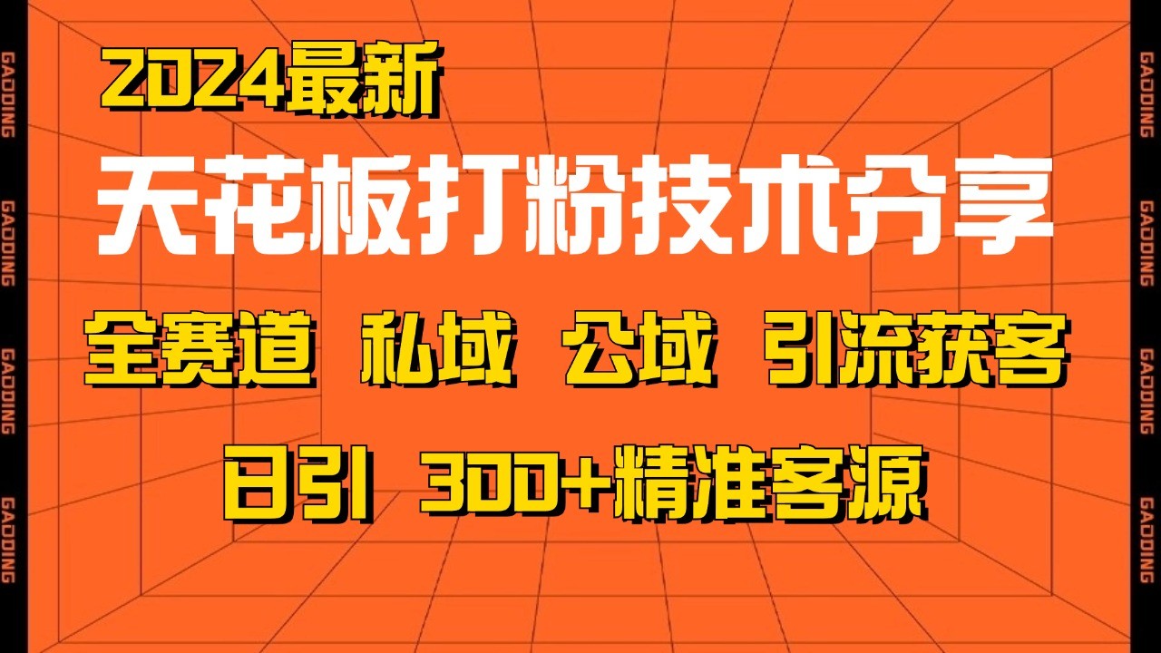 图片[1]-天花板打粉技术分享，野路子玩法 曝光玩法免费矩阵自热技术日引2000+精准客户-shxbox省心宝盒